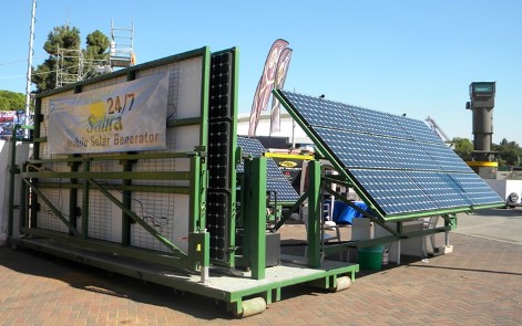 Sabra24/7 solar generator